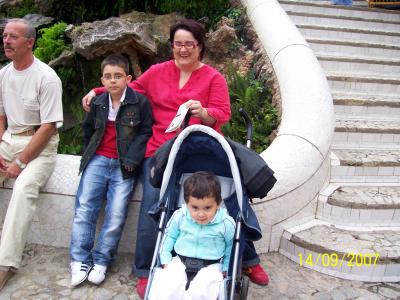 Mi cu&ntilde;ada  (Masol) y mis sobrinos